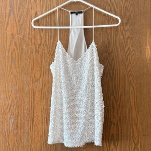 Tibi Cream Halter Top Size 4